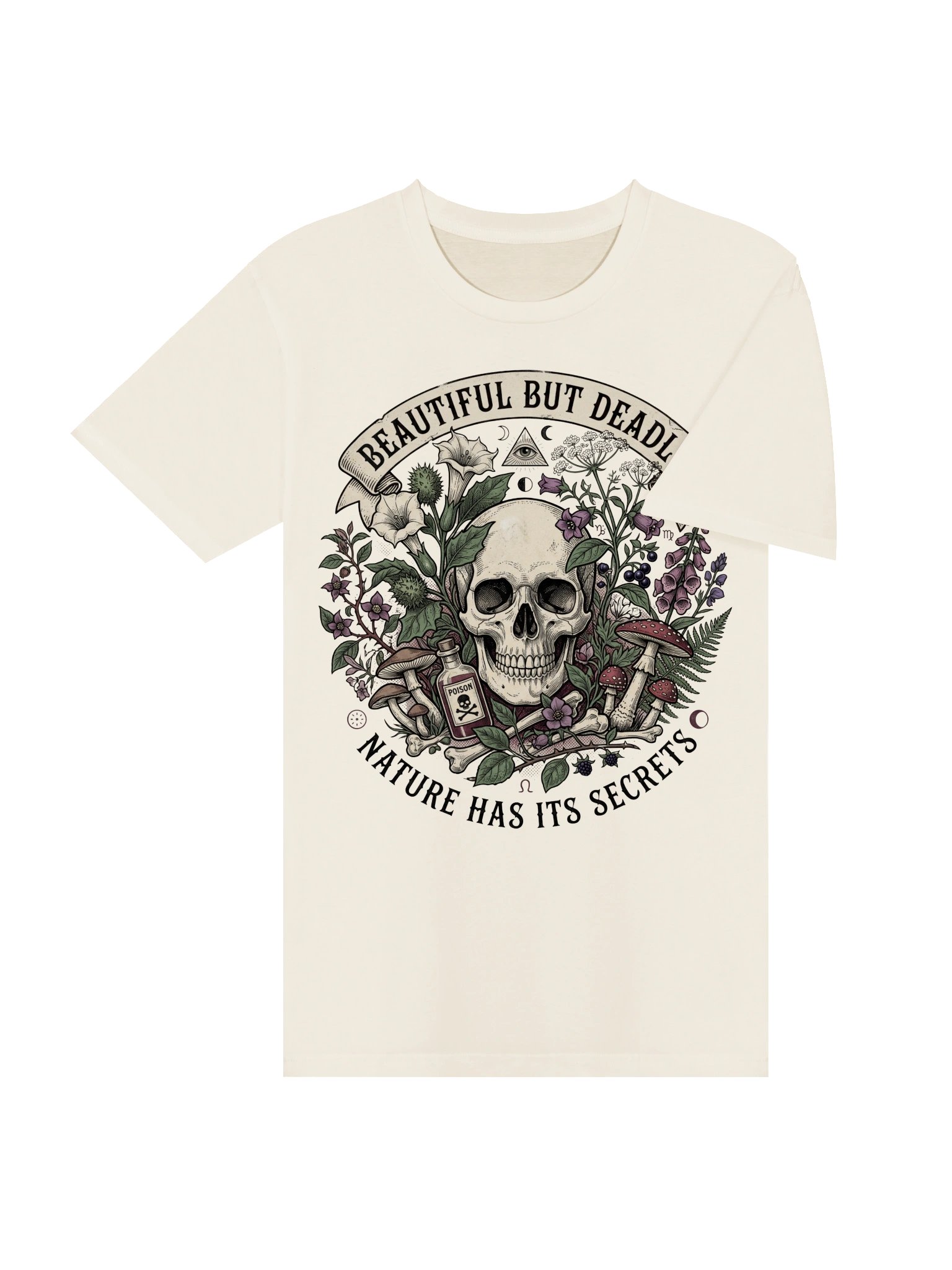 Beautiful But Deadly – PoisonBloom Vintage Gothic T-Shirt product image (28)