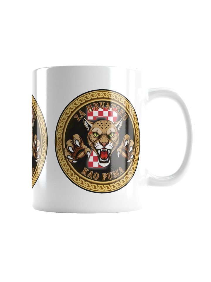 Za Hrvatsku Kao Puma Emblem Mug product image (4)