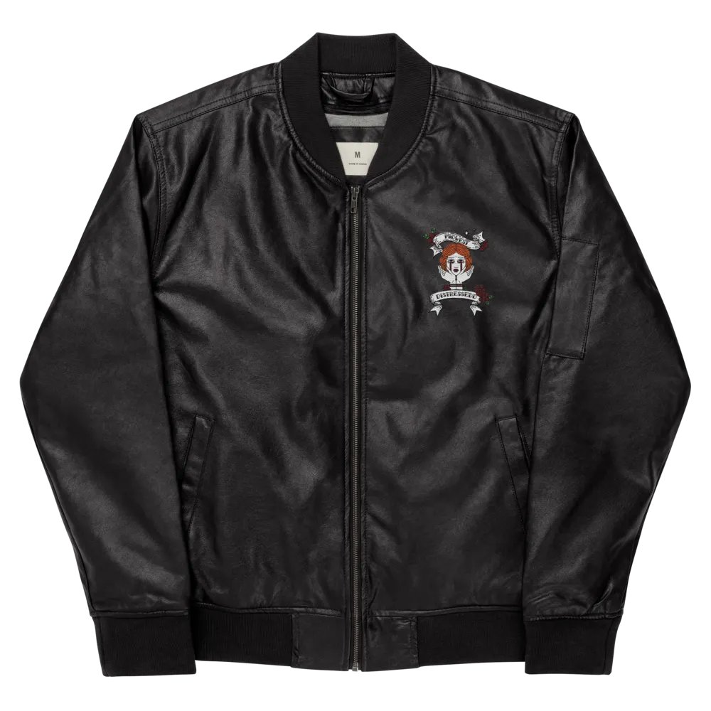 She's a Cancer - Faux Leather Jacket product image (9)