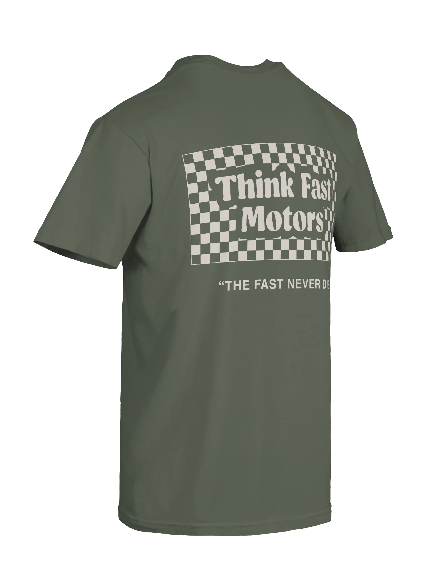 The Fast Never Die Tee - Moss product image (8)