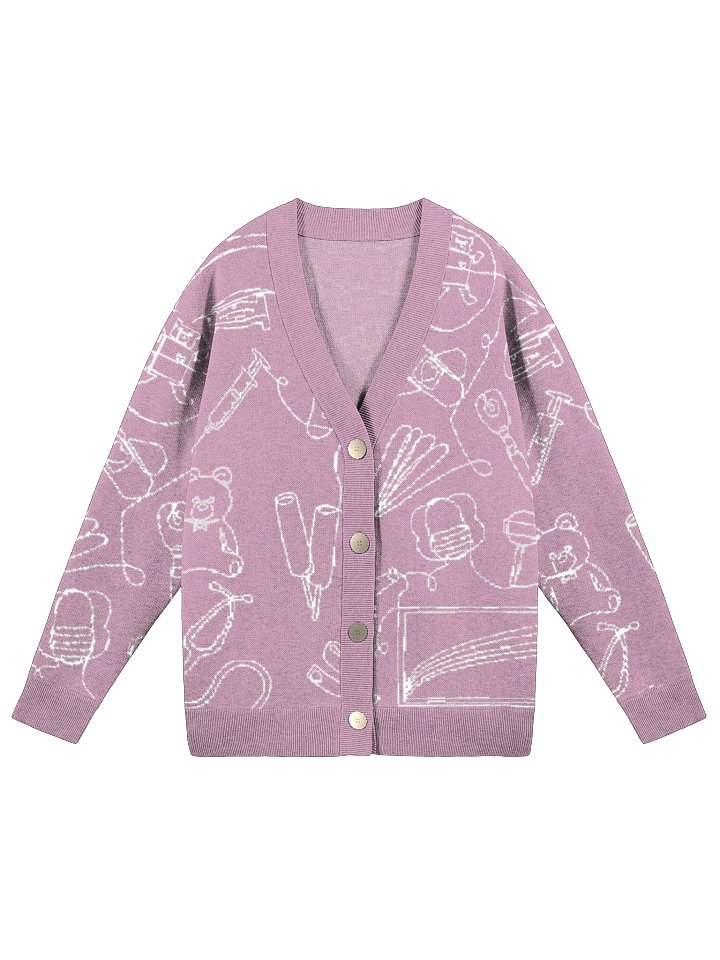 Service Lines (Pediatrics - Lilac Cardigan) product image (1)