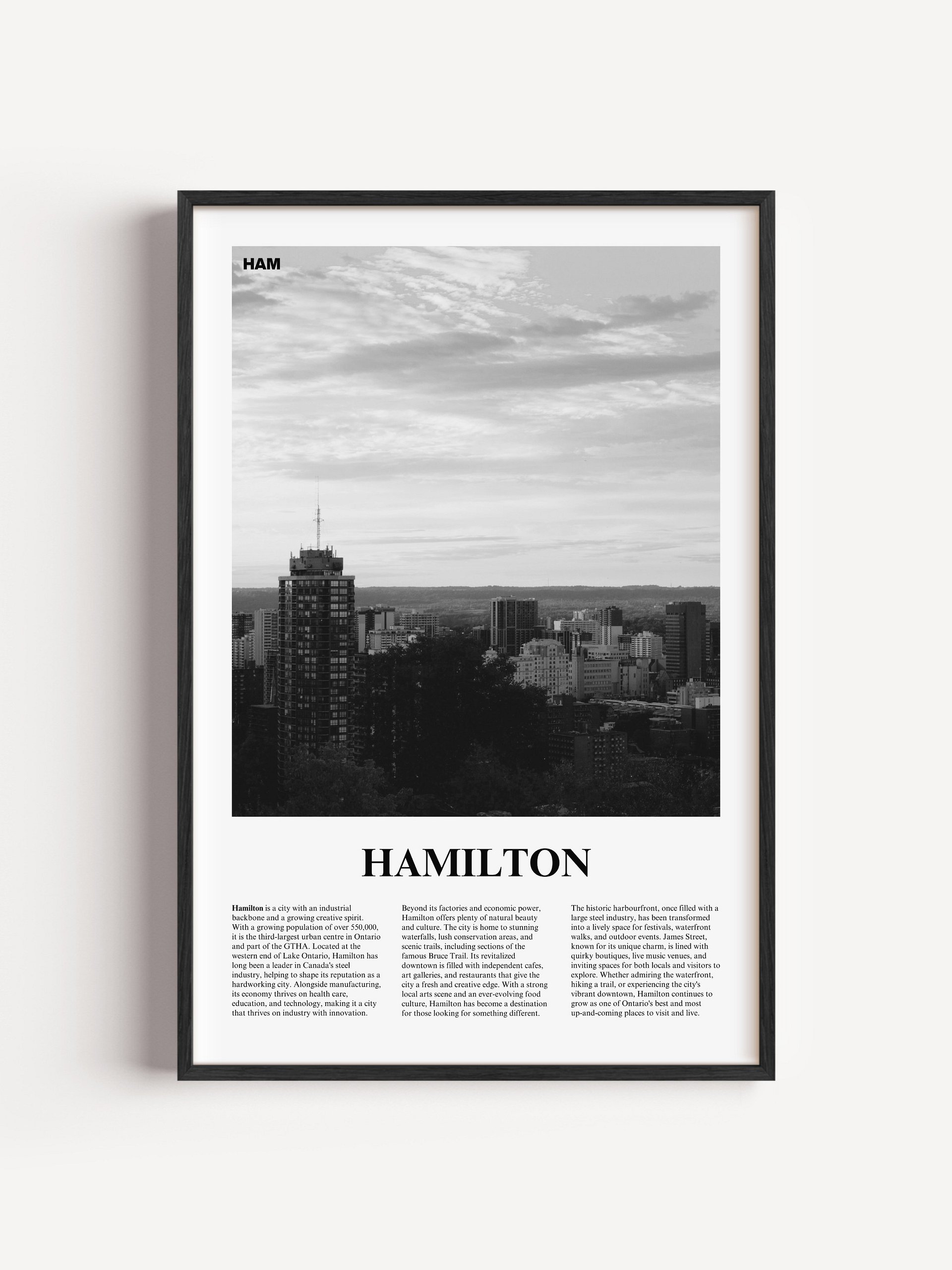 Hamilton 01 Newspaper Poster product image (1)