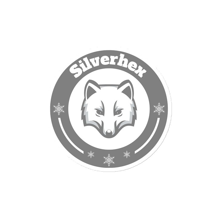 Silverhex Fox Die-Cut Magnets product image (2)