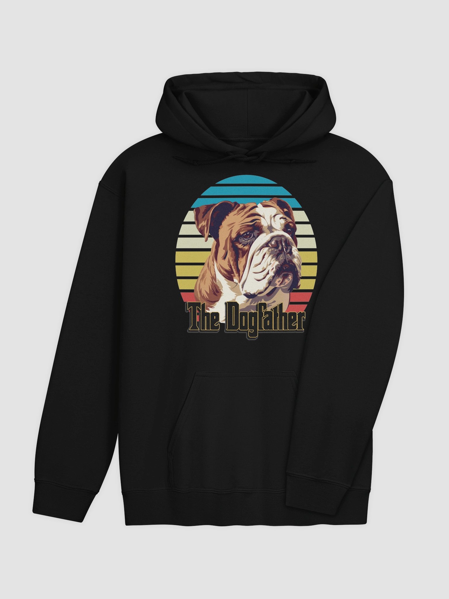 The Dogfather Bulldog Hoodie product image (4)