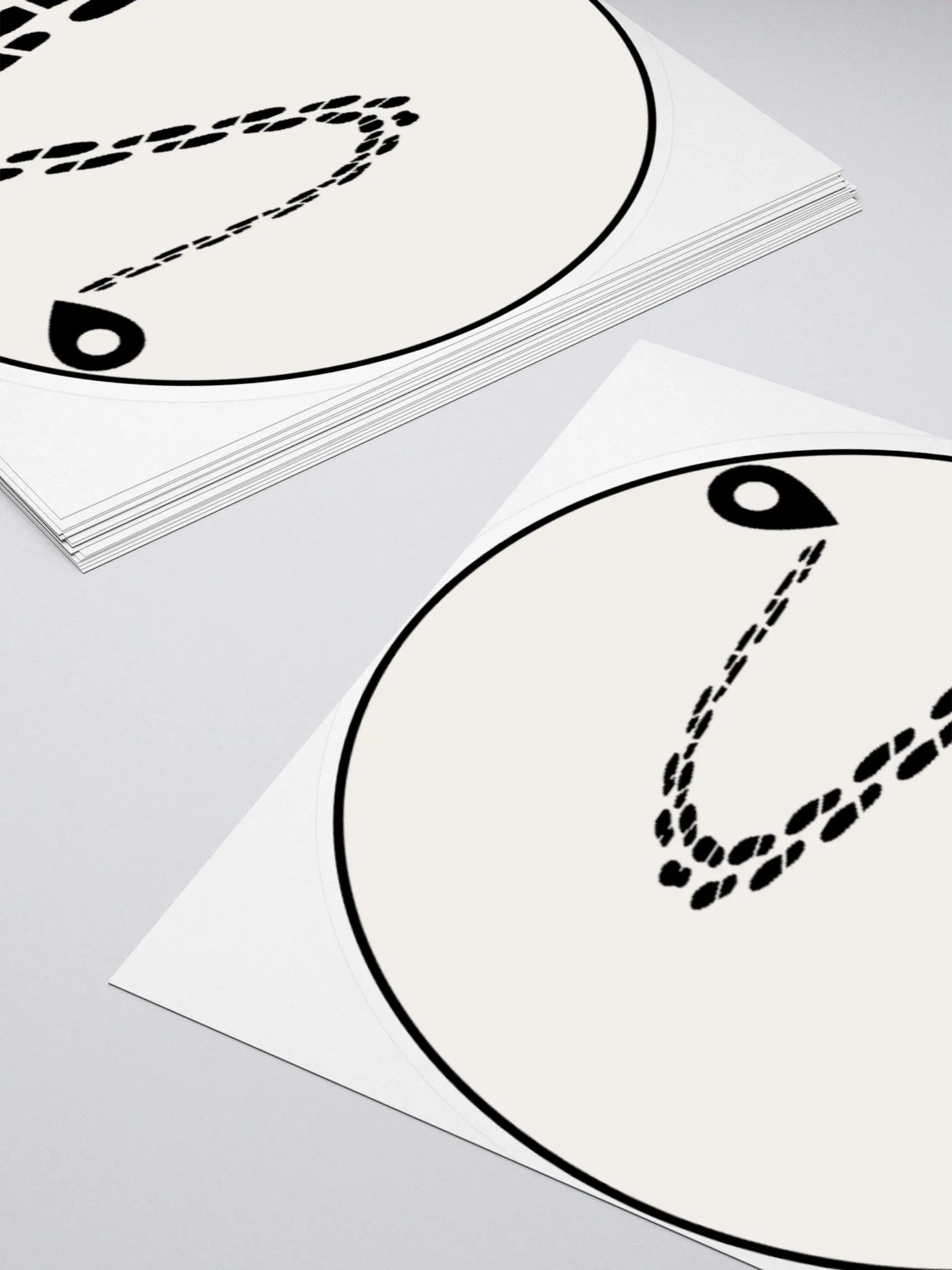 Single Step Logo Sticker product image (7)