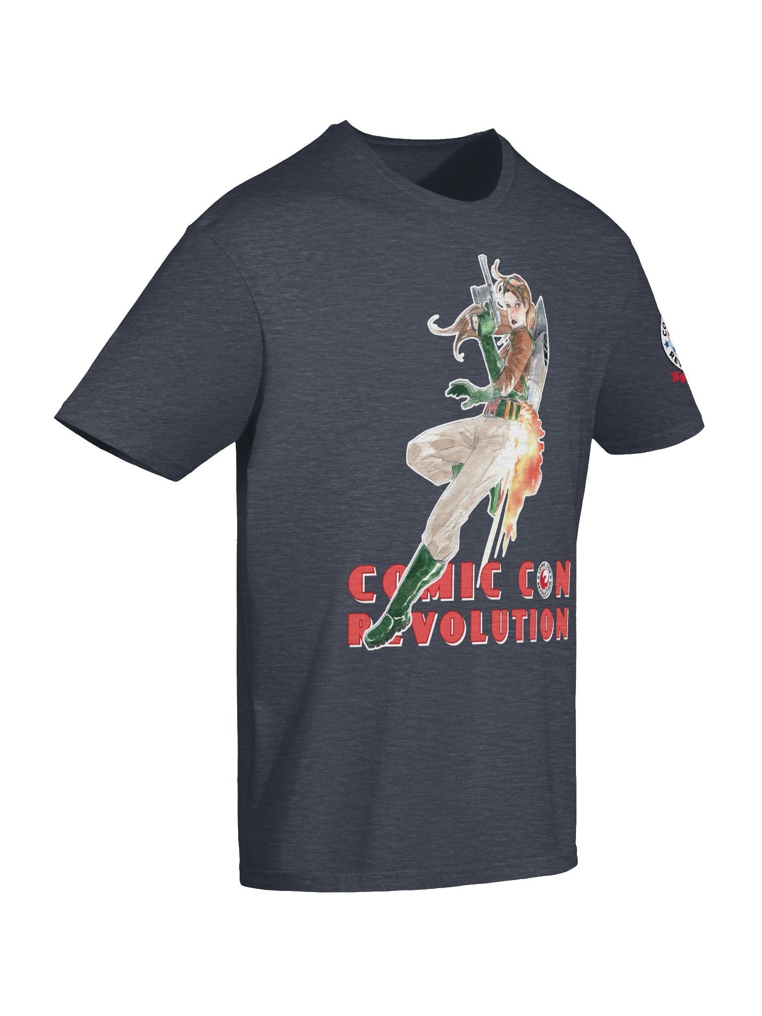Comic Con Revolution 10th Anniversary Jetpack Jules 2018 Reissue Tee product image (82)