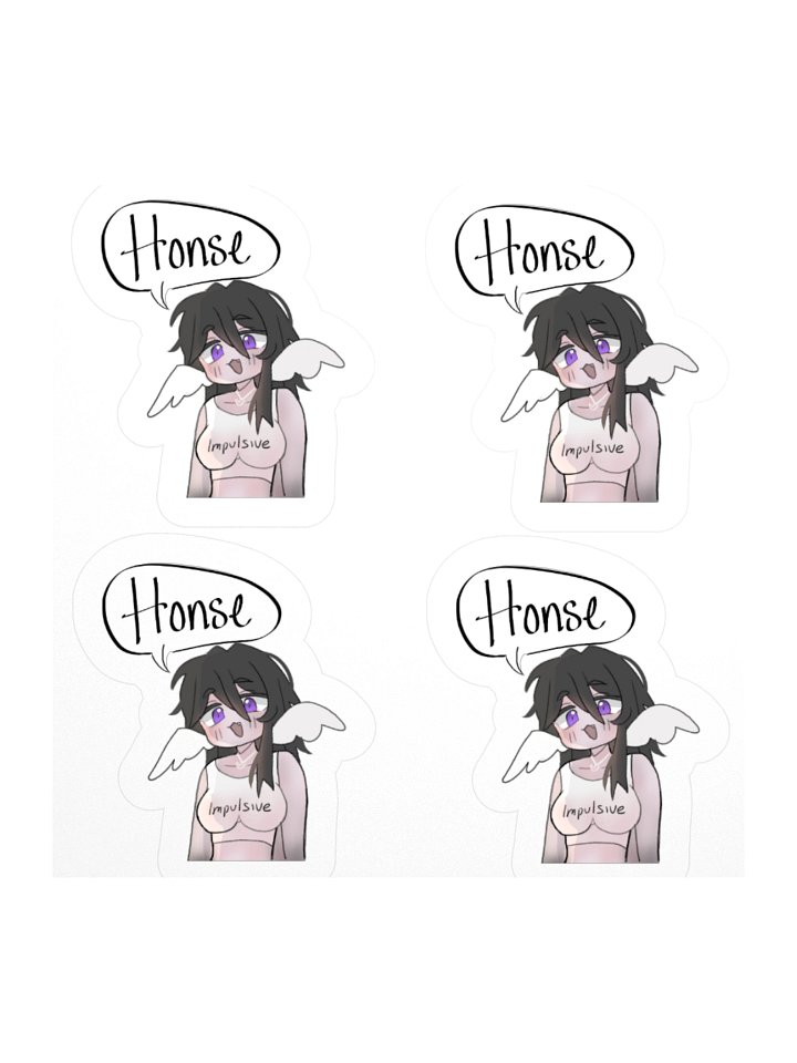 Poorly Cut Honse Sticker product image (2)