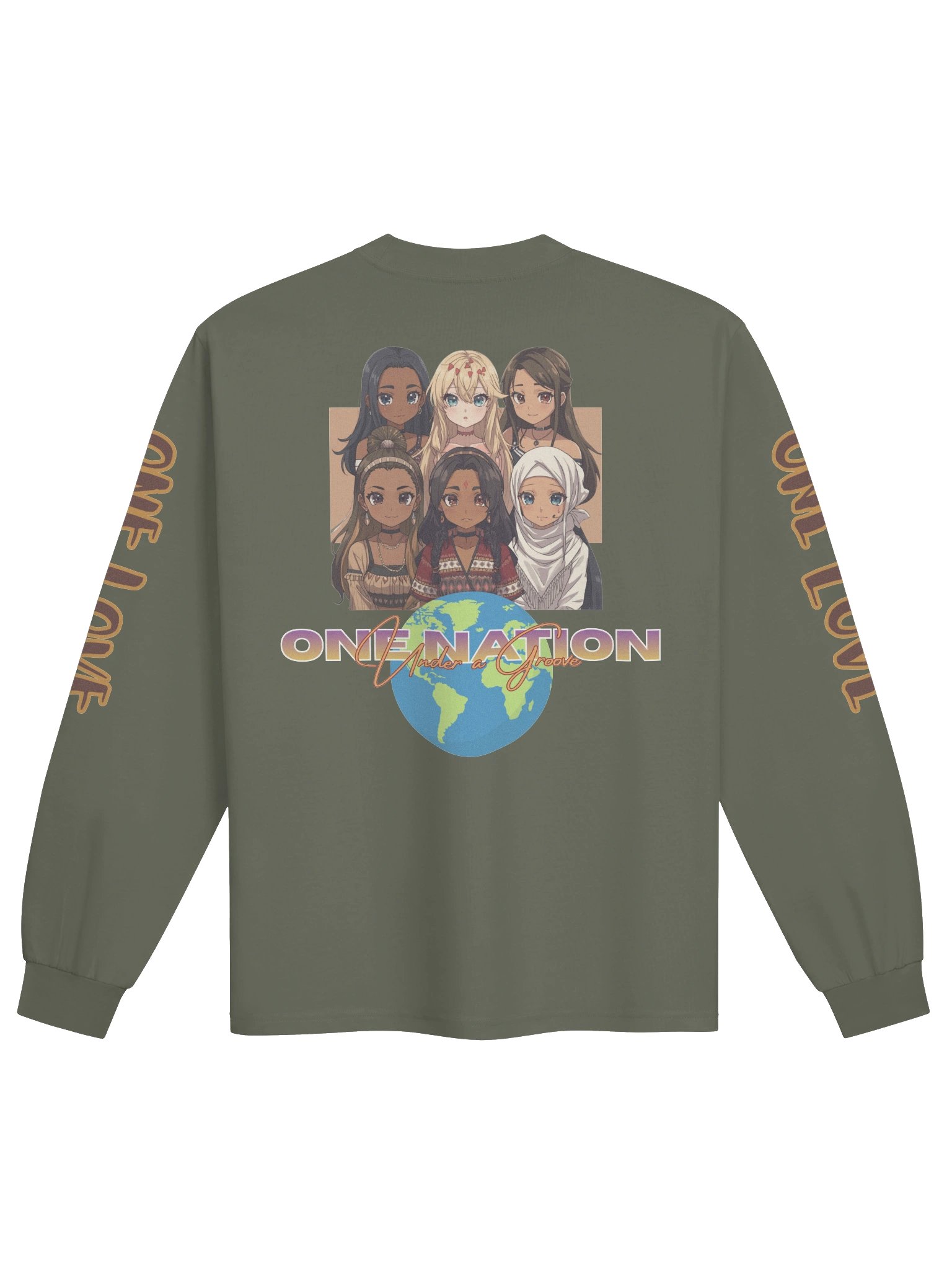 One Love Urban Long Sleeve Shirt product image (6)