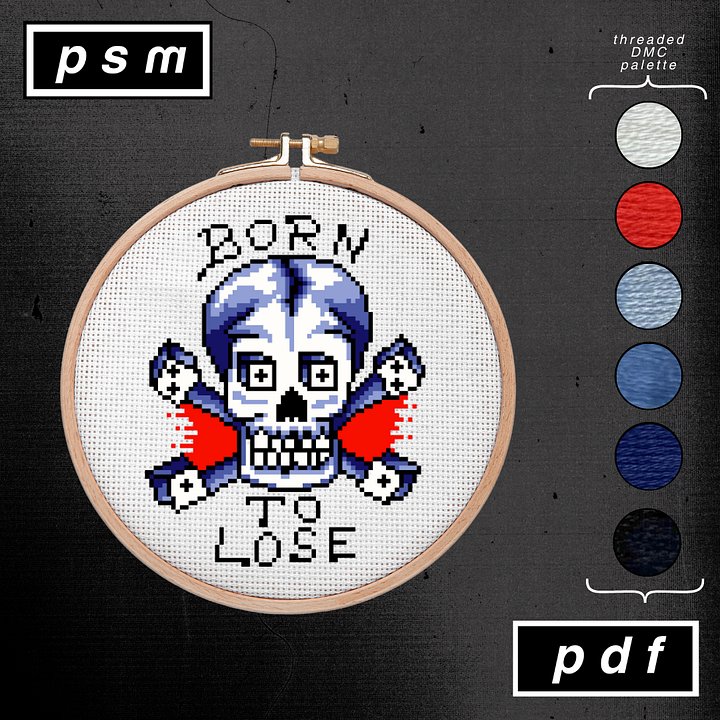 Born to Lose Dice Skull product image (1)