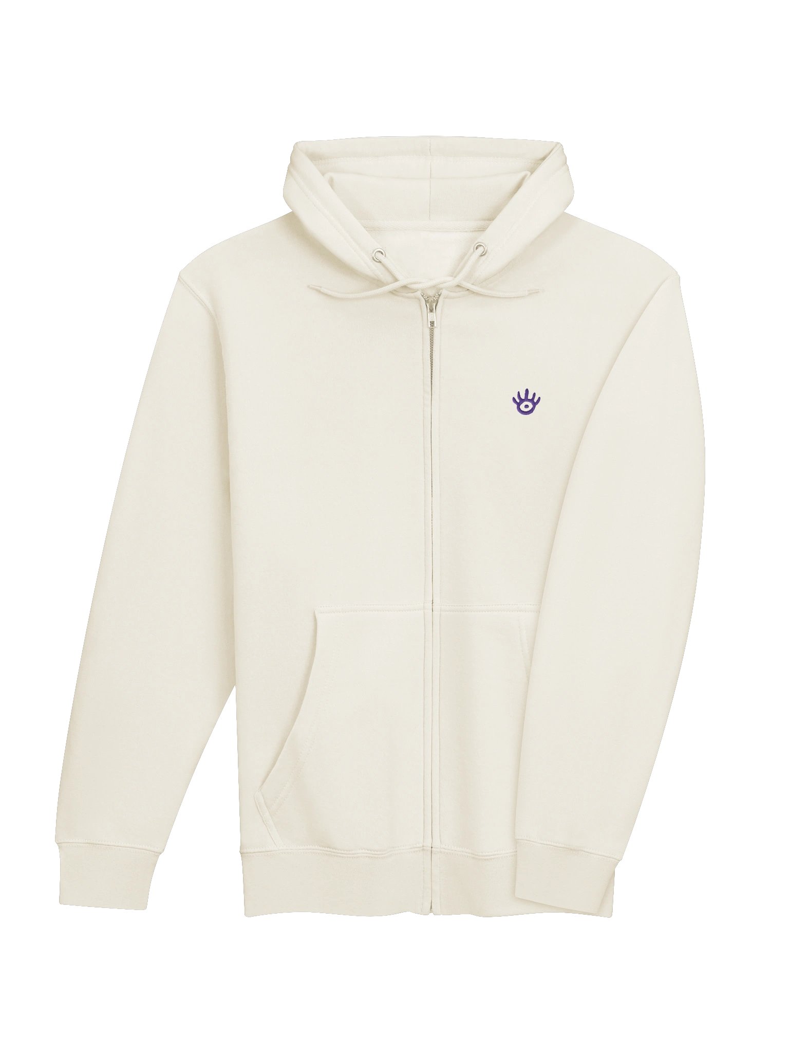"eye" zippper hooodie (embroidered) product image (4)
