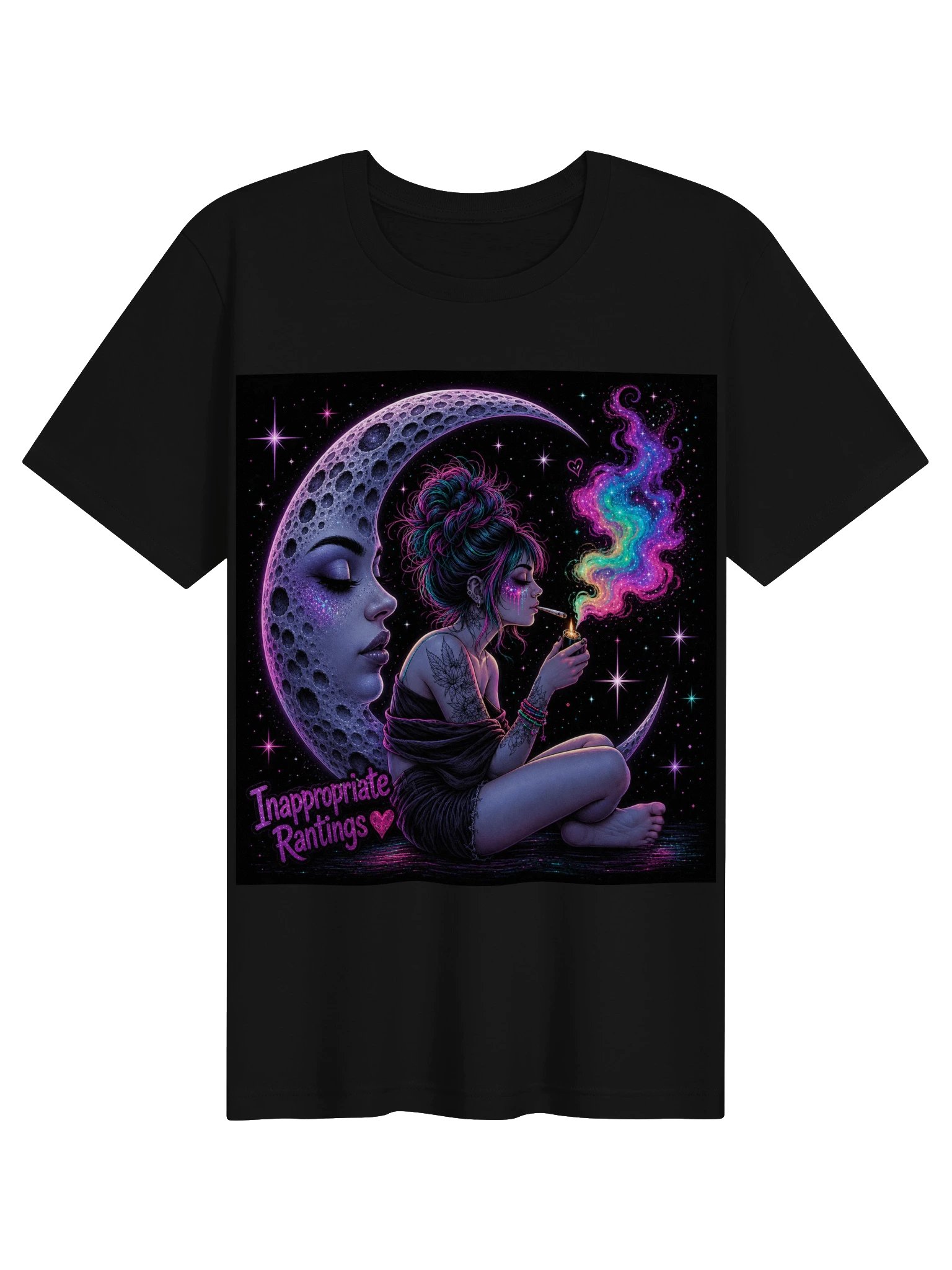Cosmic Moon Girl Tee product image (1)