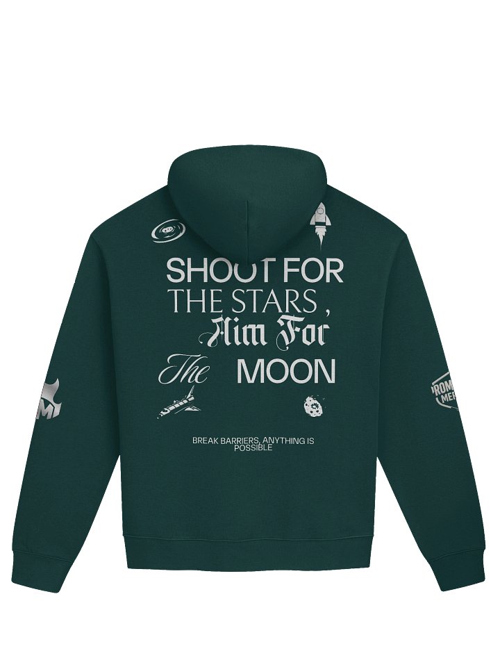 Unisex Prominent Merch Aura Shoot for the Stars Premium Hoodies product image (2)