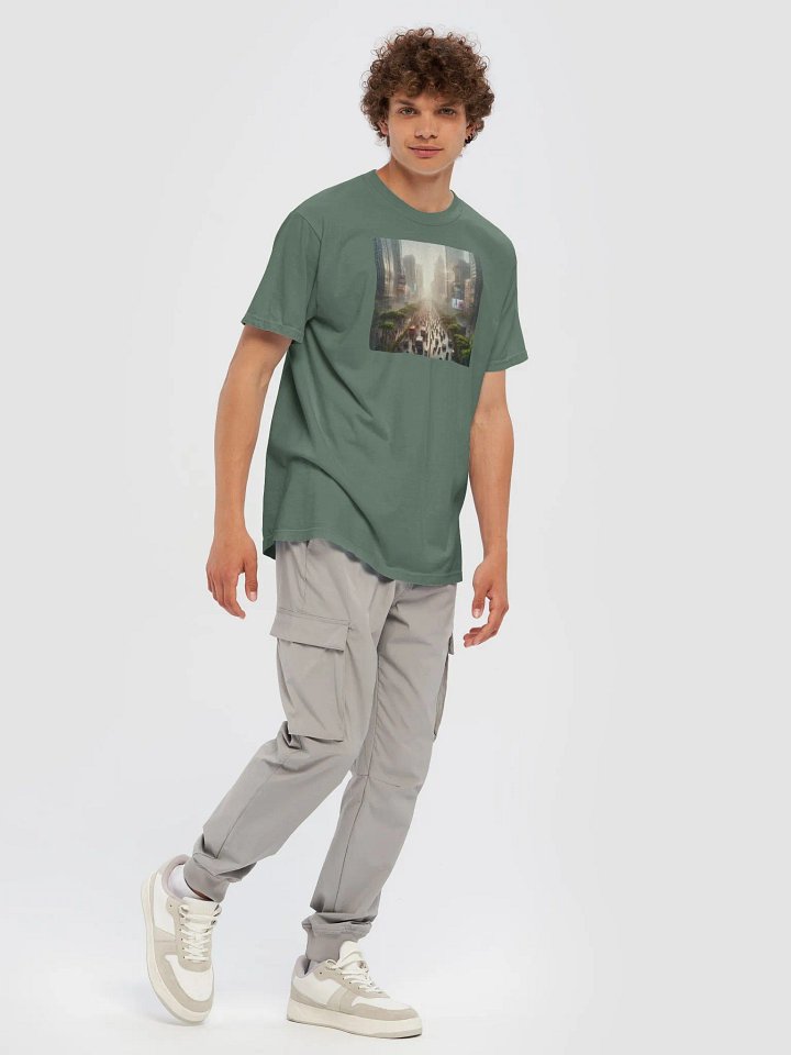 Ultra-Soft Comfort: Garment-Dyed Cotton Tee | AI Design product image (1)