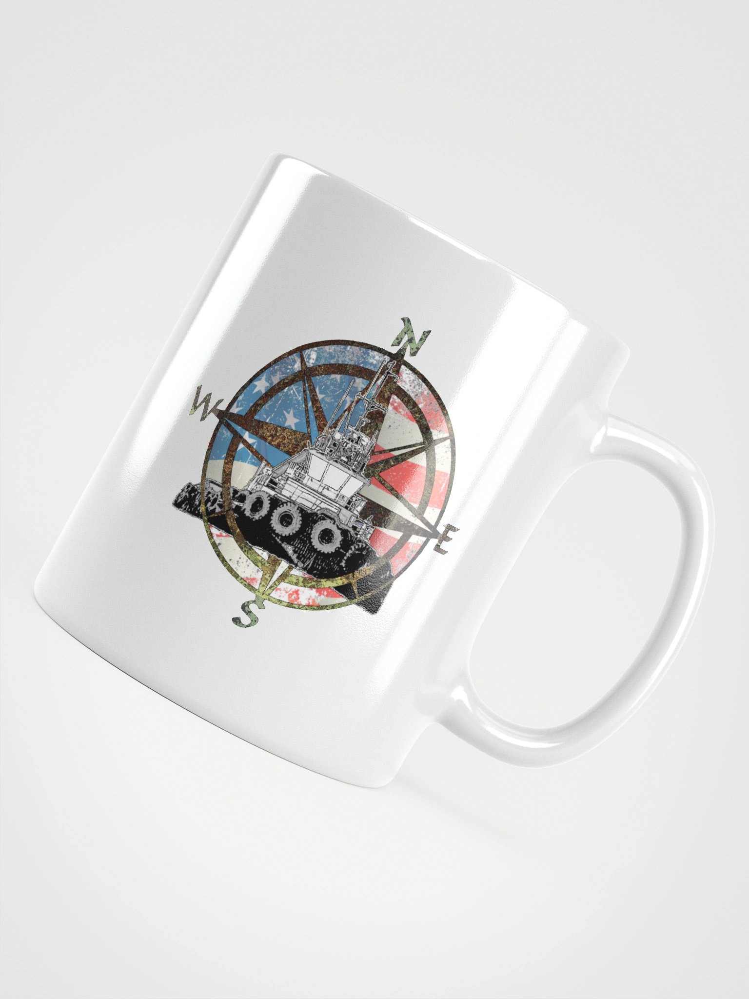 Compass Rose Marshall Foss & Flage Mug 11oz, 15oz, & 20oz product image (5)