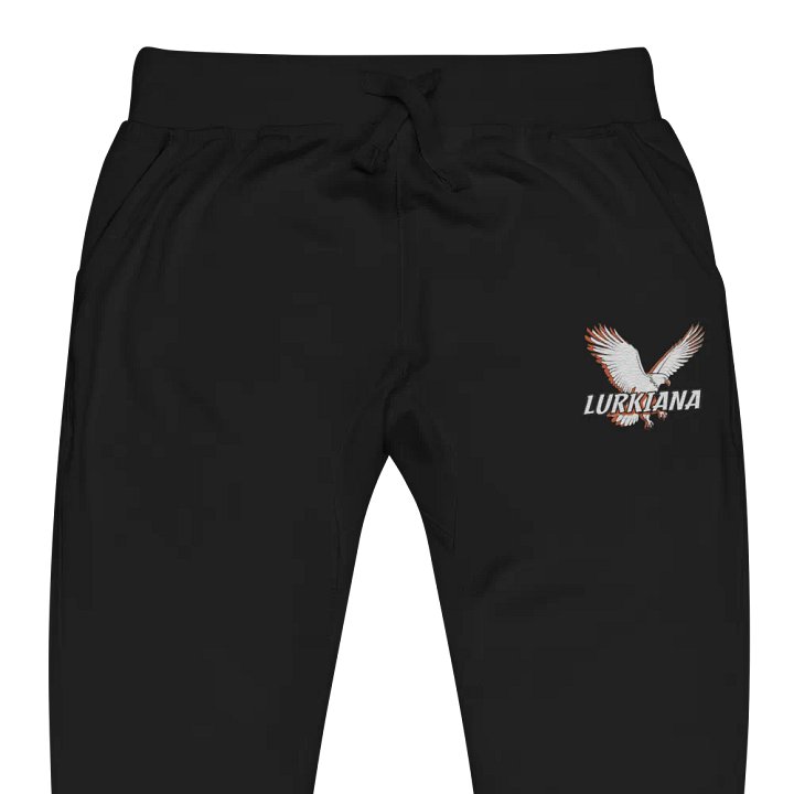 Lurkiana Joggers (White and Orange) product image (2)