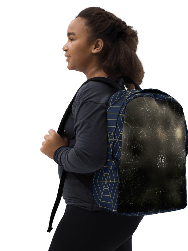 Design-backpack - Spider in the web, monochrome (Sepia) product image (2)