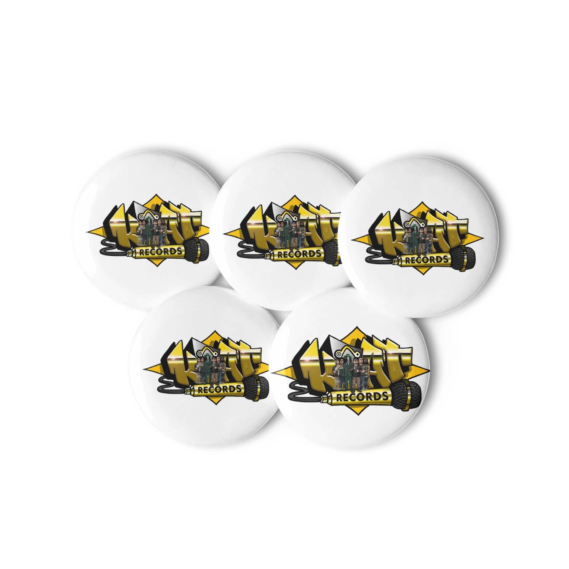 KOAT Records Logo Pin Buttons product image (3)