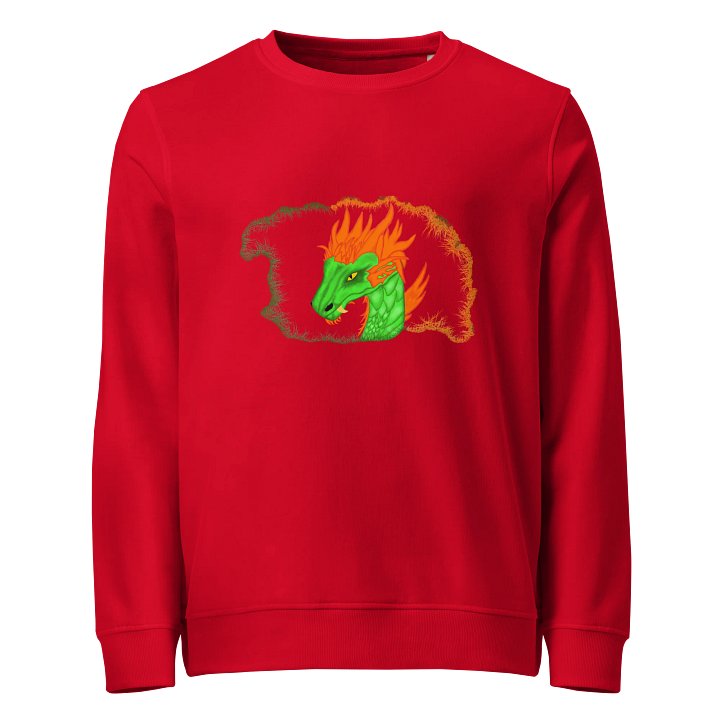 Dragon's Fury Organic Sweatshirt product image (1)