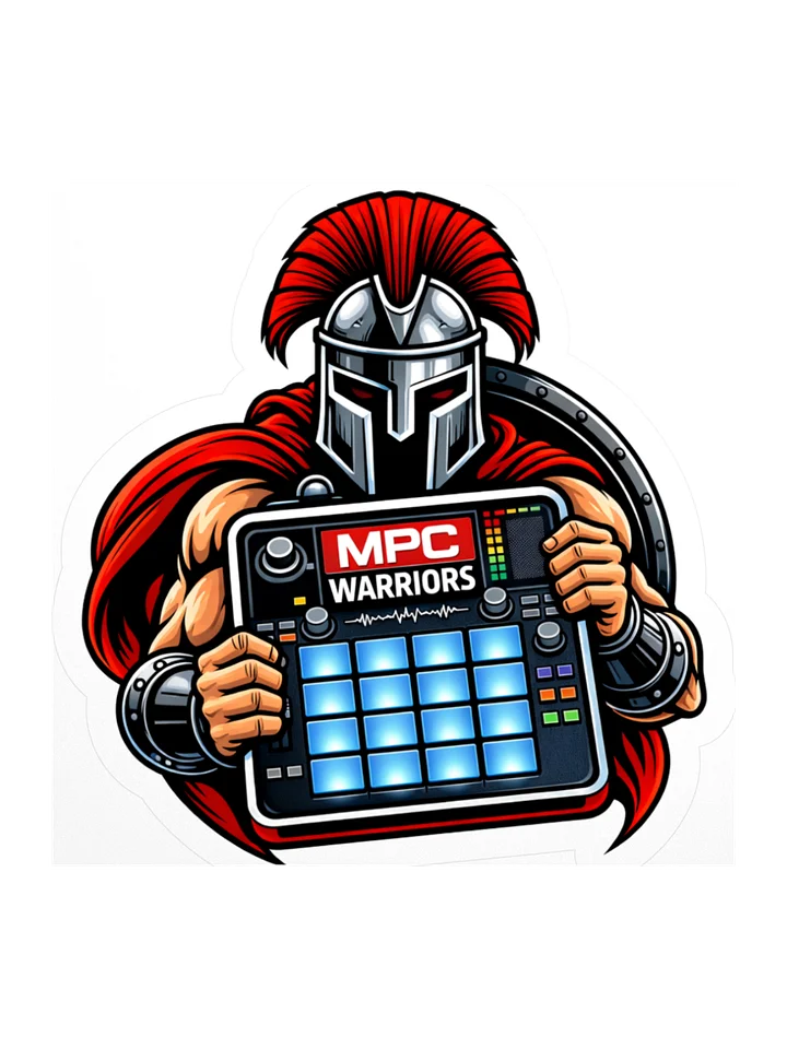 MPC Warriors: Pad Discipline Sticker Decal product image (1)
