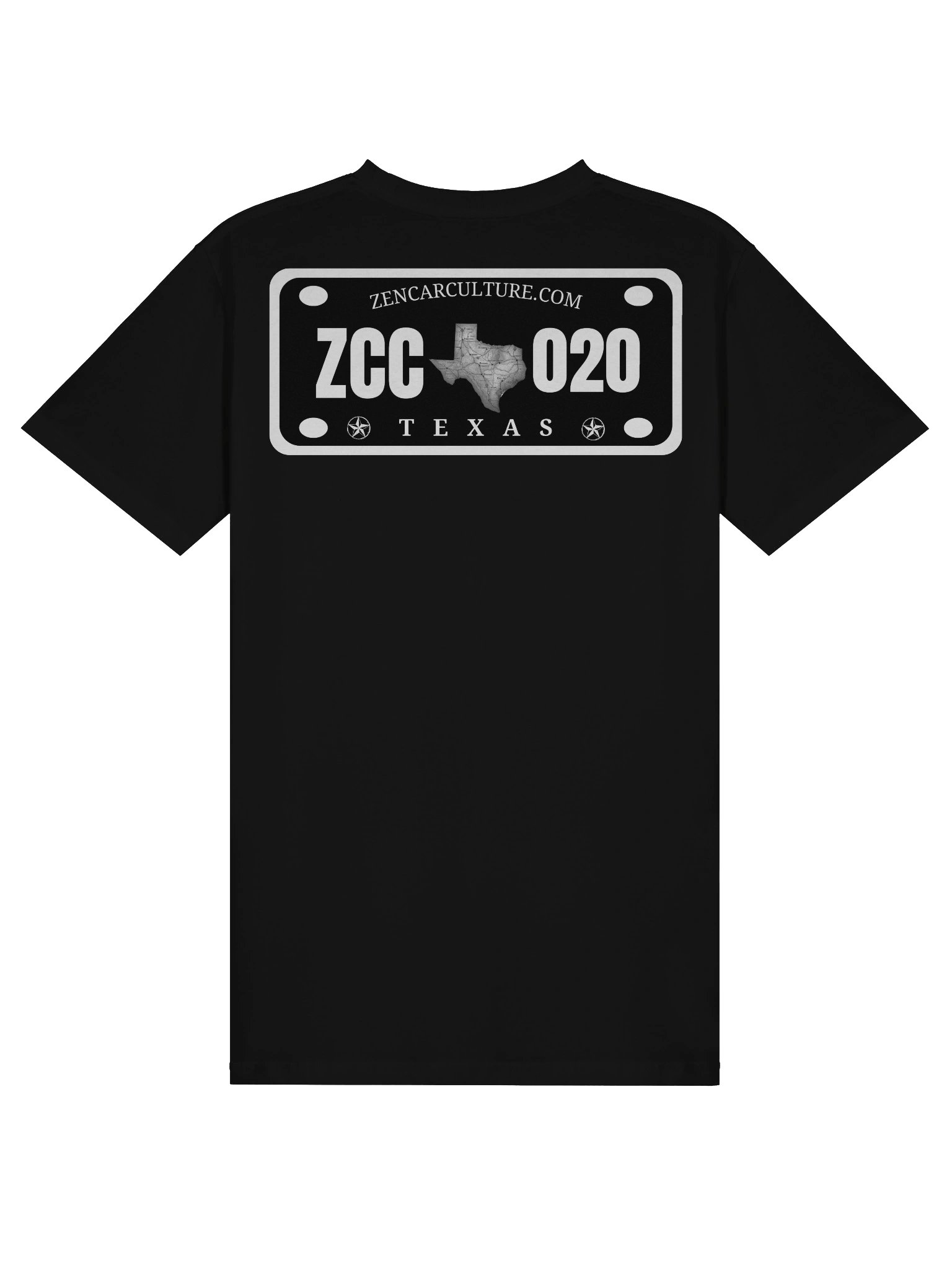 ZCC Texas License Plate Premium Tee product image (1)