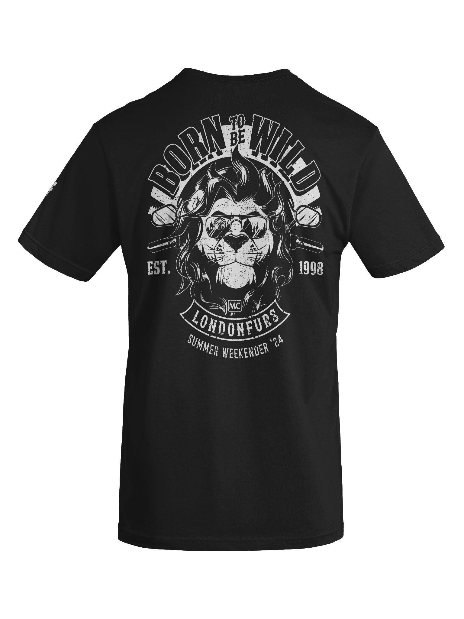 LondonFurs Summer Weekender '24 - Born to be Wild - T-shirt product image (7)
