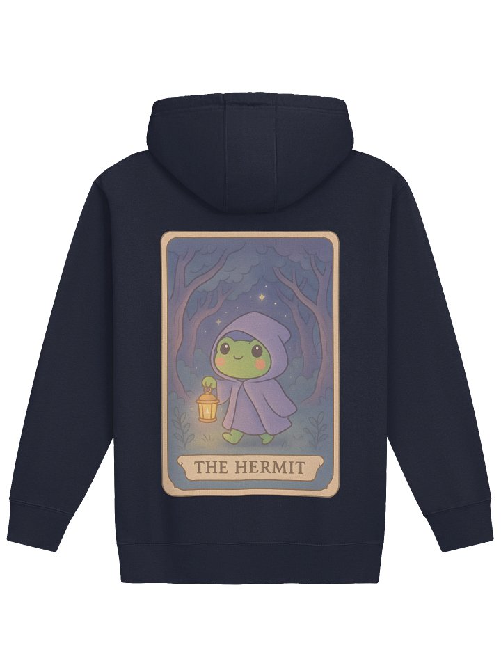 The Hermit - Tarotoads! - Unisex Custom-made Heavy Cotton Hoodie product image (1)