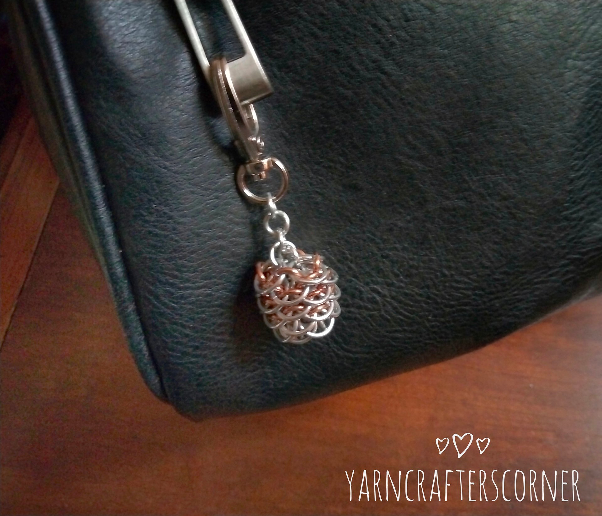 Chainmail Pinecone Keychains product image (3)