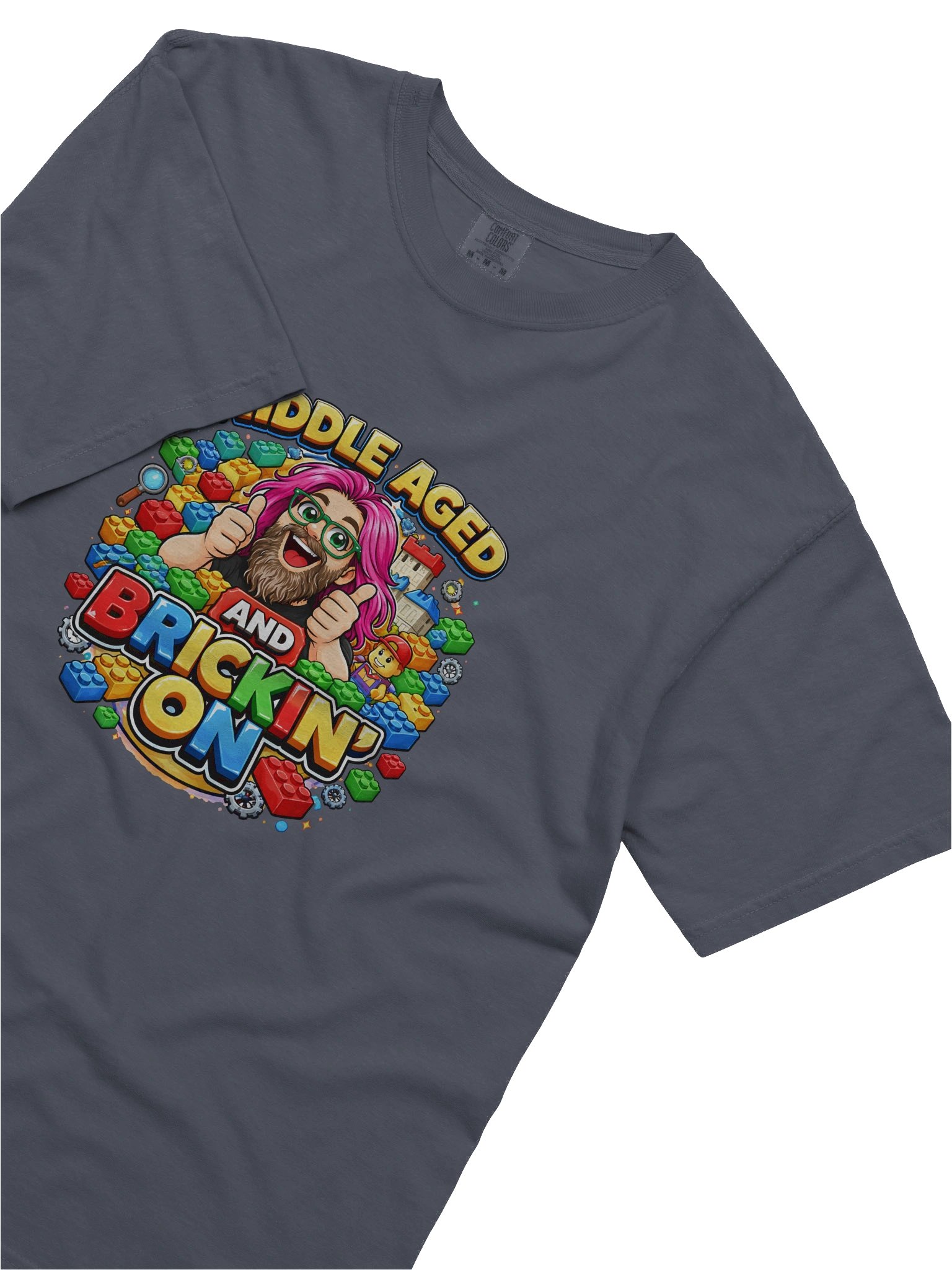 Middle Aged and Brickin' On T-Shirt product image (34)