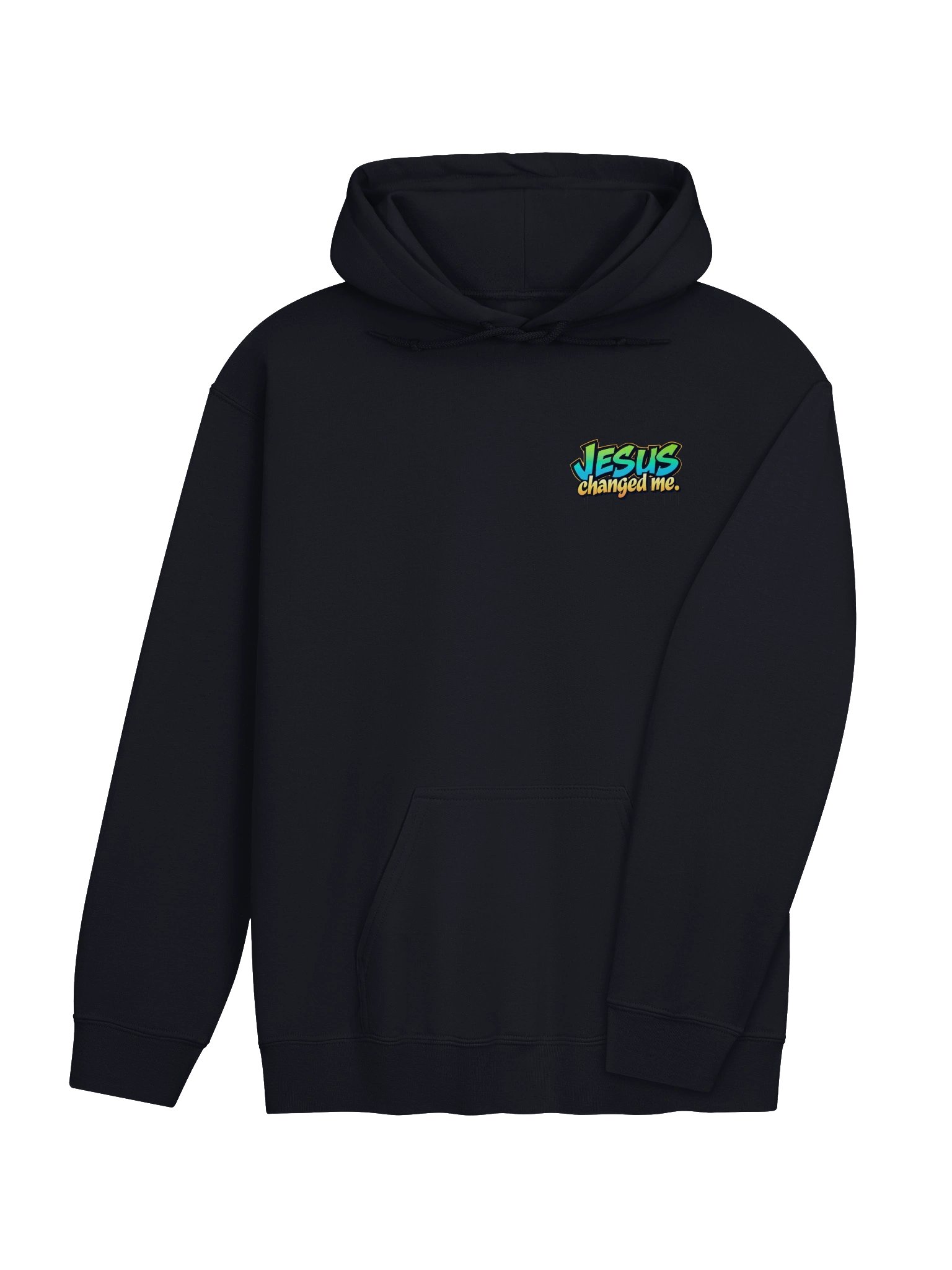 Jesus Changed Me and Cross Graffiti Unisex Hoodie product image (6)