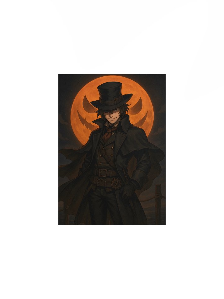 Moonlit Mischief Matte Poster product image (1)