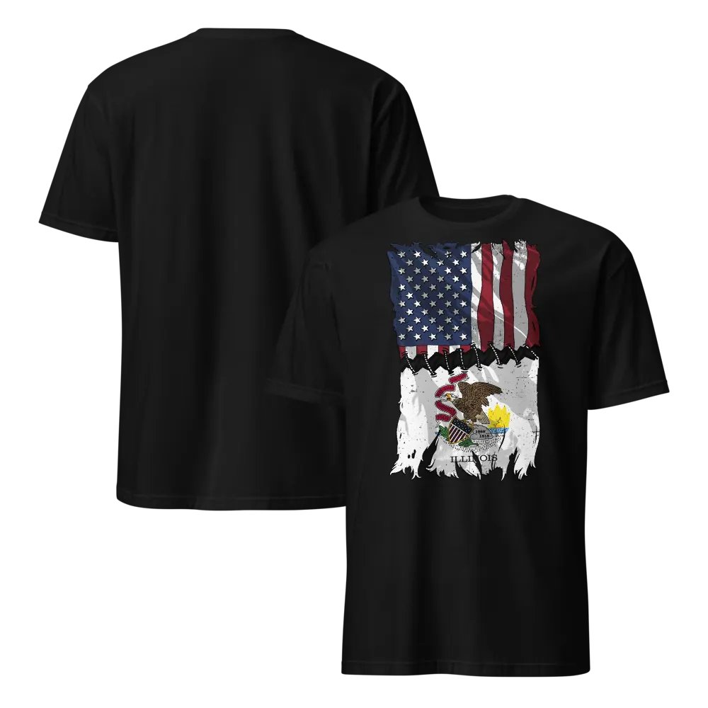 Illinois Stitch Flag USA product image (6)