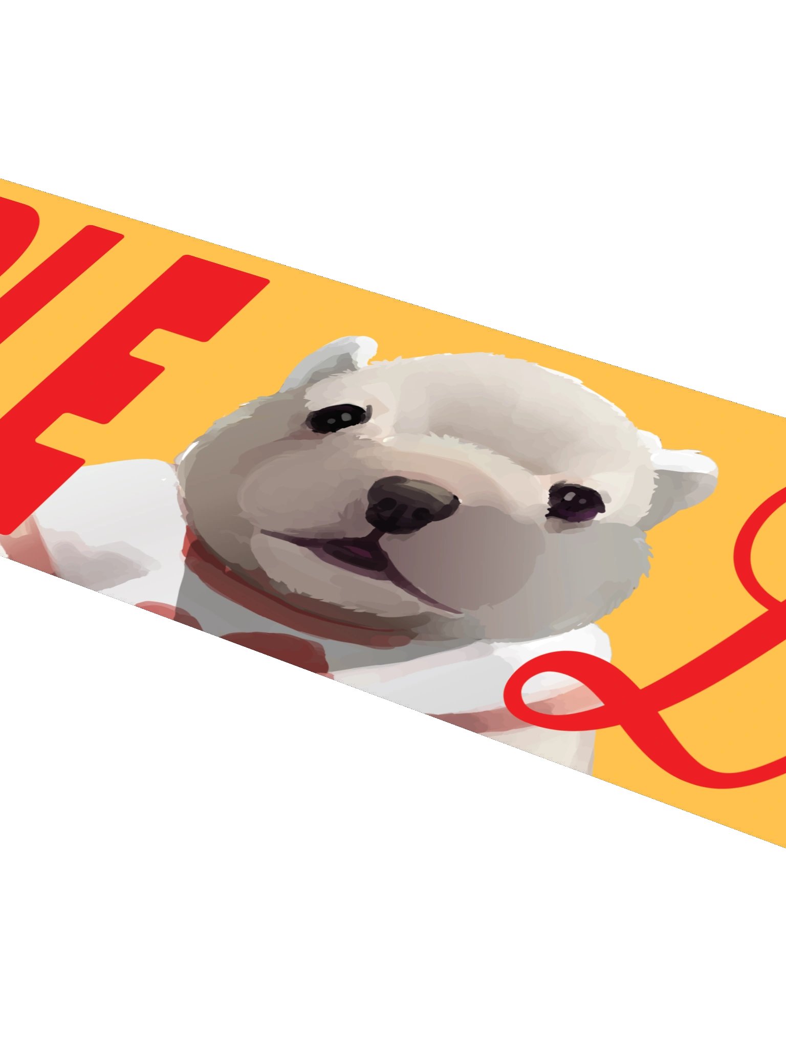 PIBBLE LOVER BUMPER STICKER product image (4)