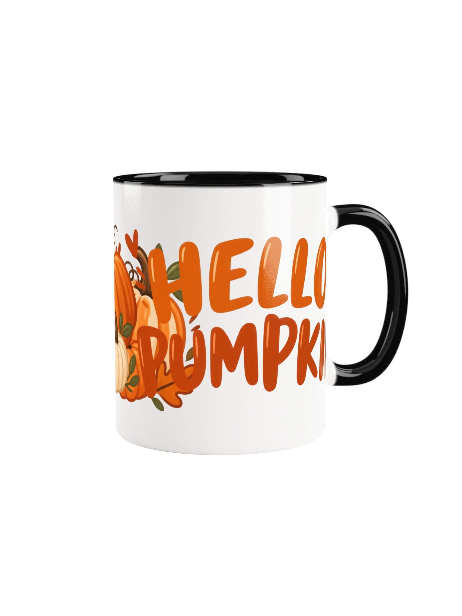 Hello Pumpkin Ceramic Mug | Cute Fall Coffee Cup & Autumn Gift product image (1)
