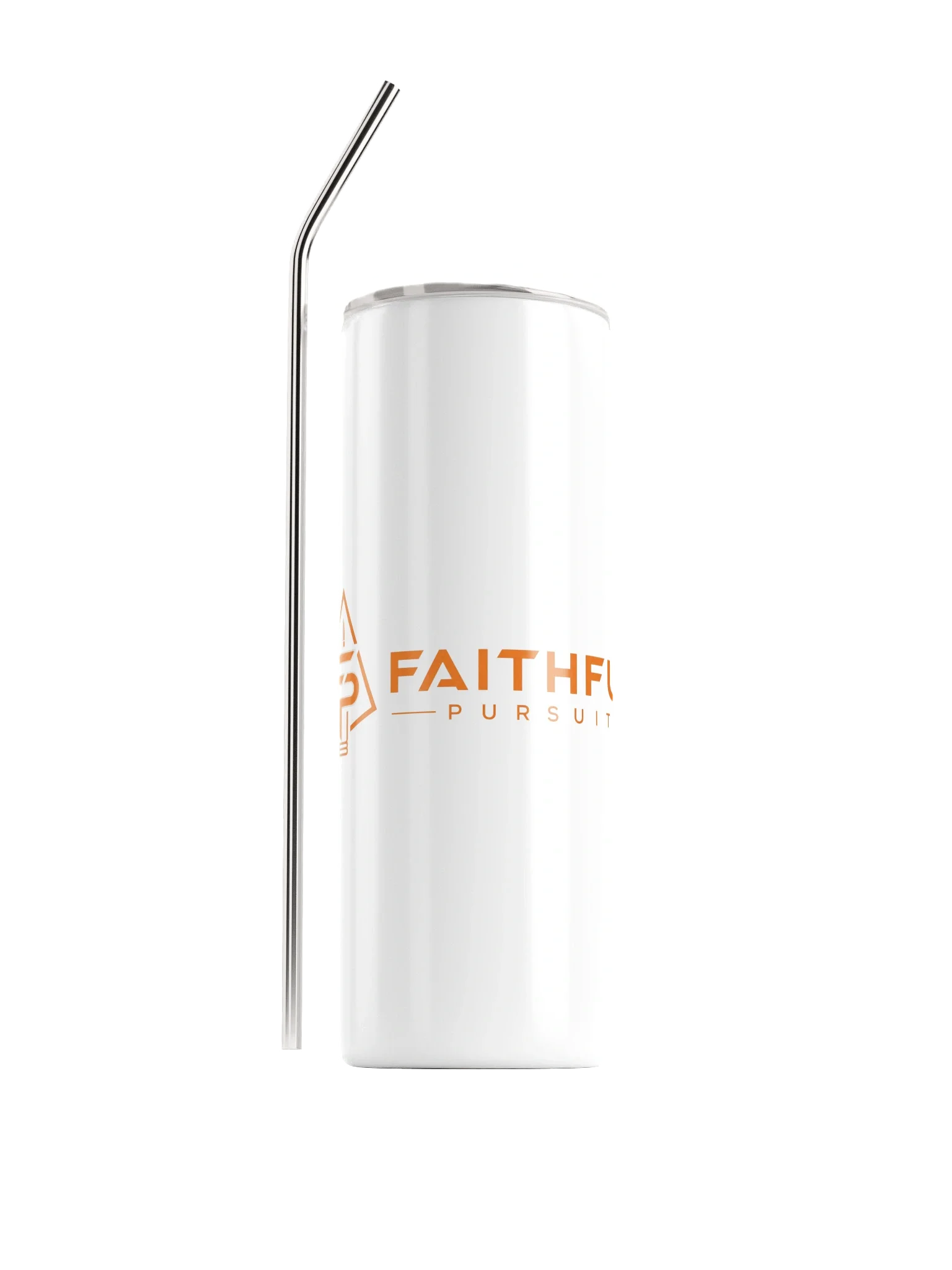 Faithful Pursuit™ Trail Tumbler – 20 oz – White