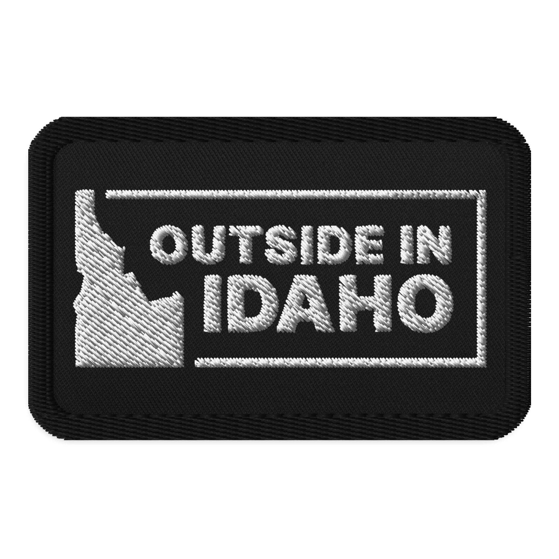 Outside in Idaho Logo Embroidered Patch product image (1)