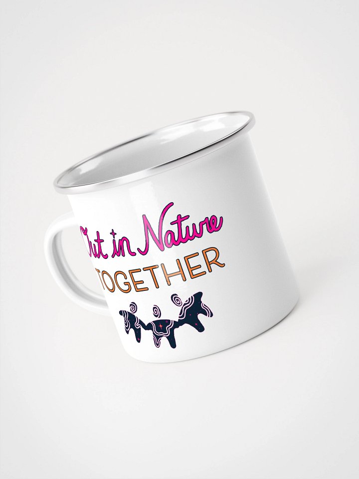 Queer Camp 2026 Enamel Mug product image (2)
