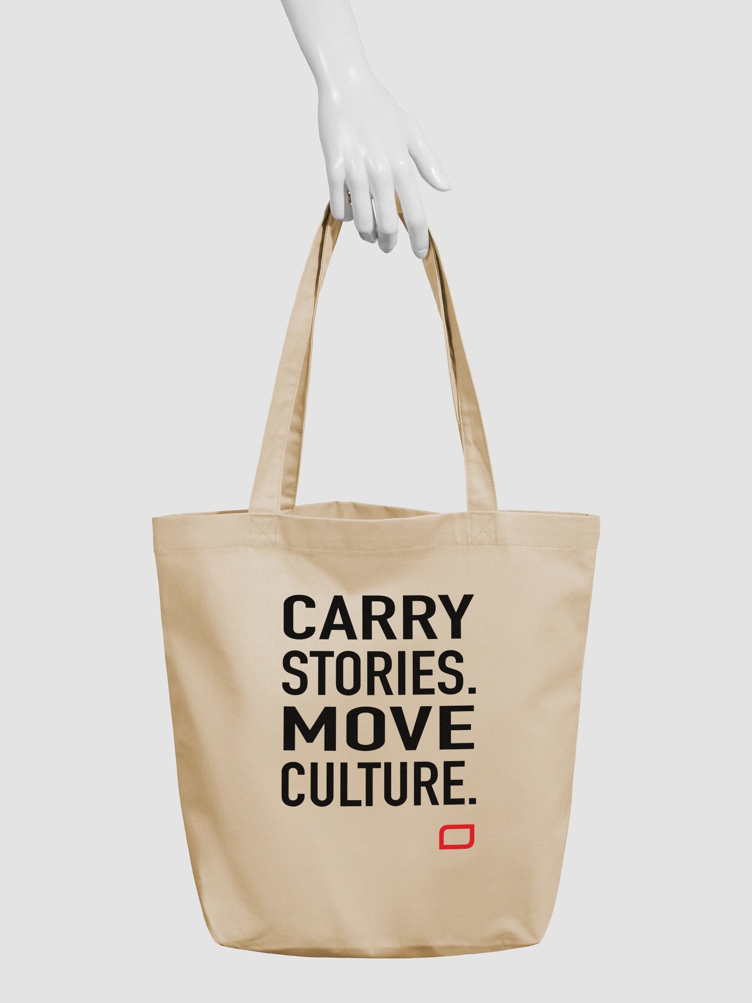 ProvokaHaus Carry Stories Tote Bag – Natural product image (1)