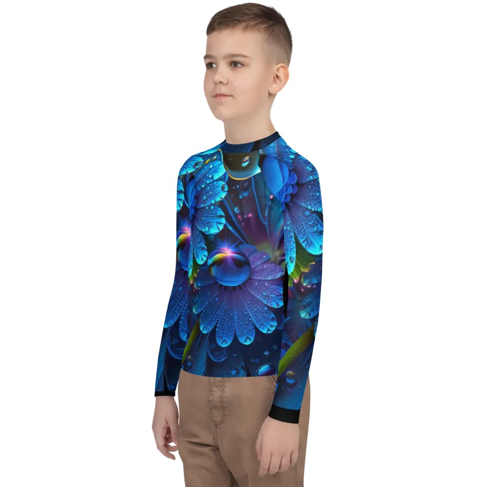 Kawaiikitten Exclusive Premium DewDrop Surfing Rash guard Full sleeved T-Shirt product image (7)