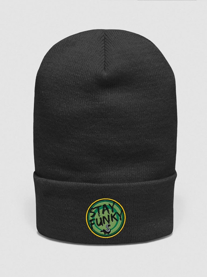 Stay Funky Skunk Embroidered Beanie product image (1)