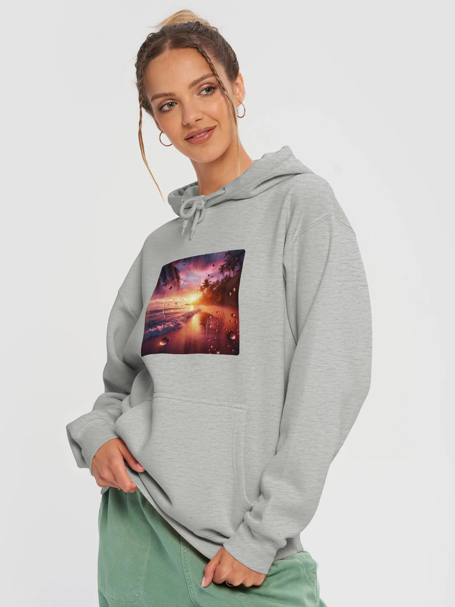 Midweight Premium Pullover Hoodie | Ai Design product image (1)