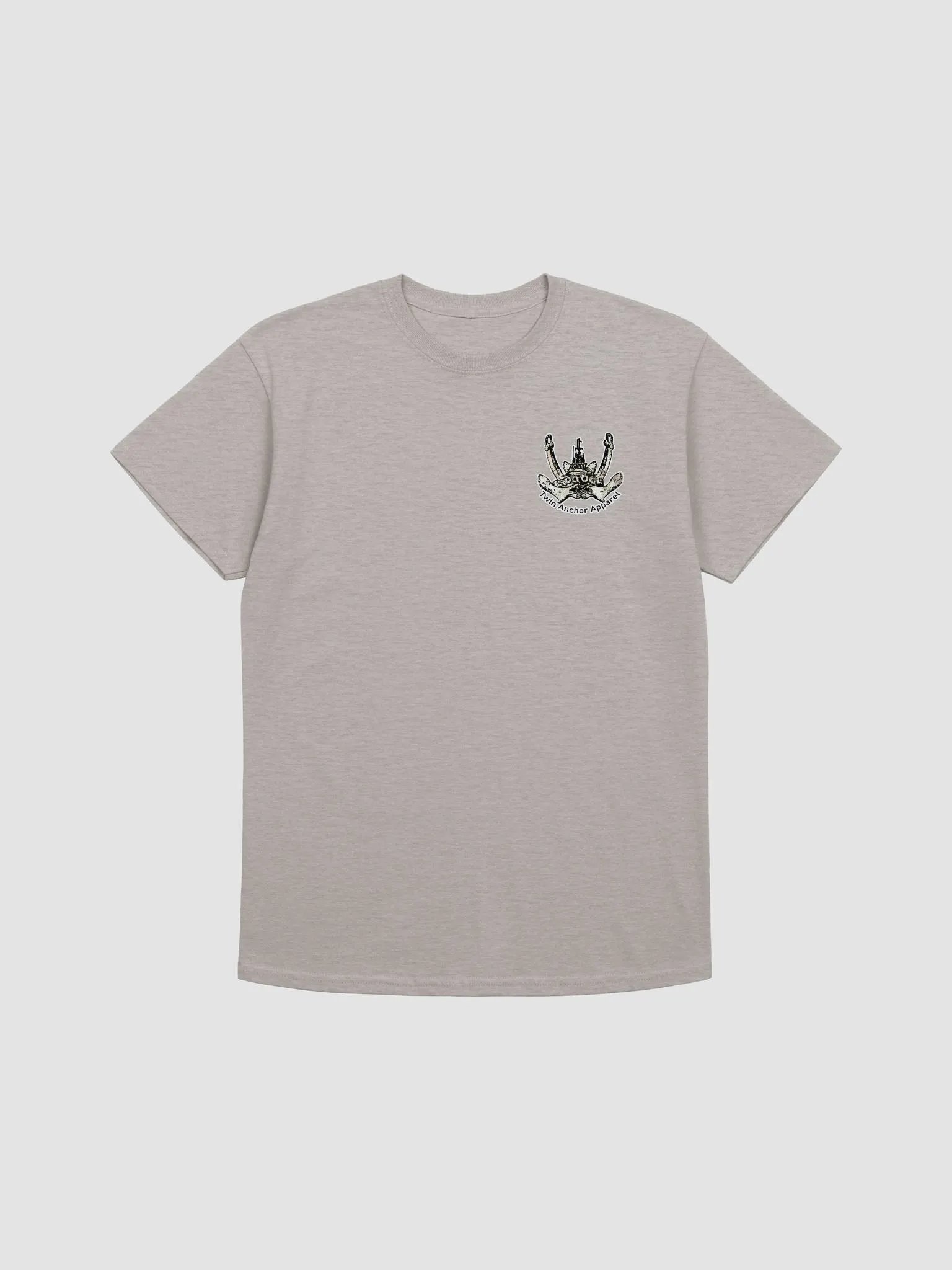 2 Anchor - Ship Wheel & Tug CE – Maritime Workwear | Twin Anchor Apparel Short Sleeve Tee Linehand Line product image (68)