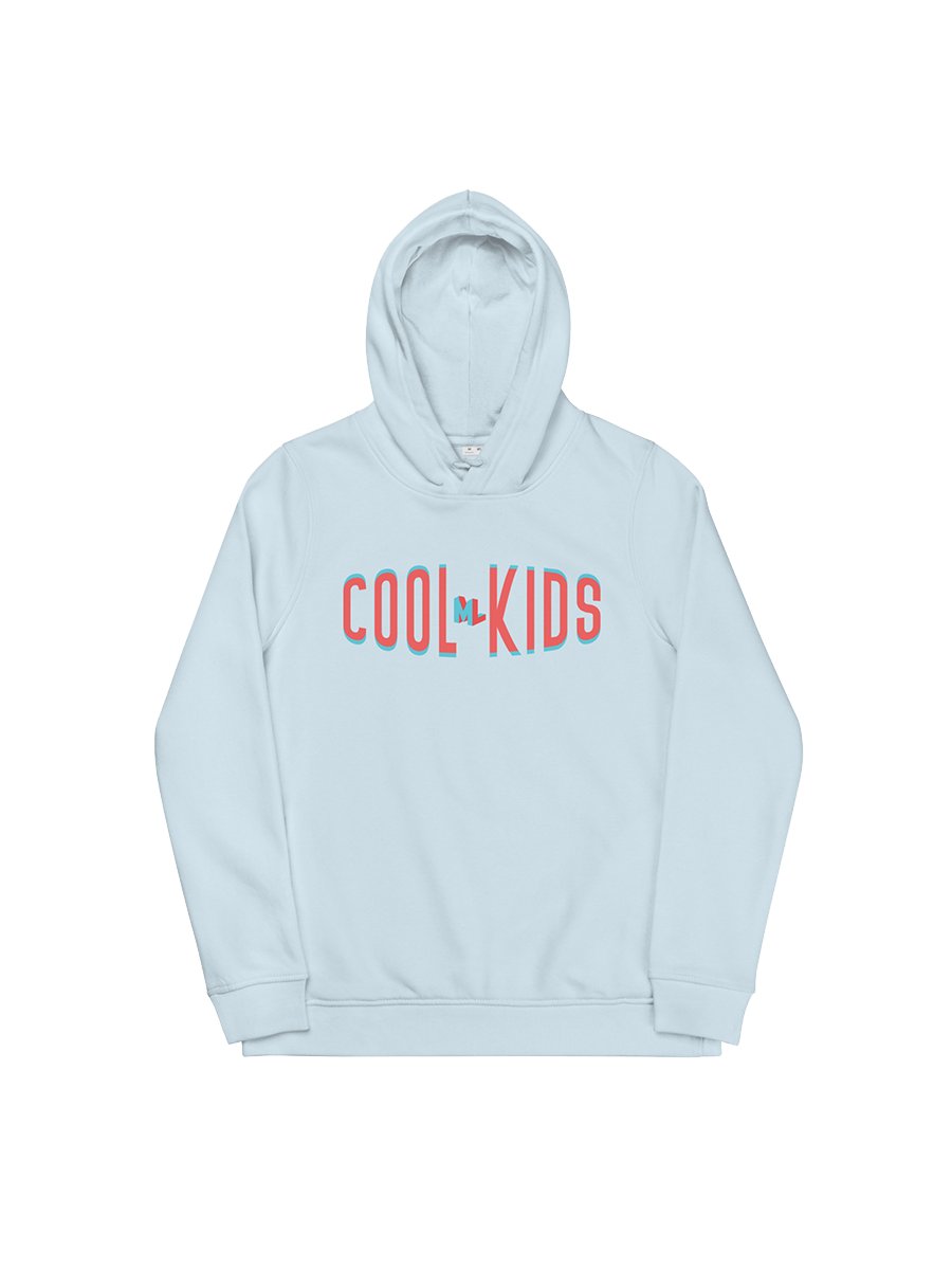 Embroidered Cool Kids - Fitted Eco Hoodie product image (1)