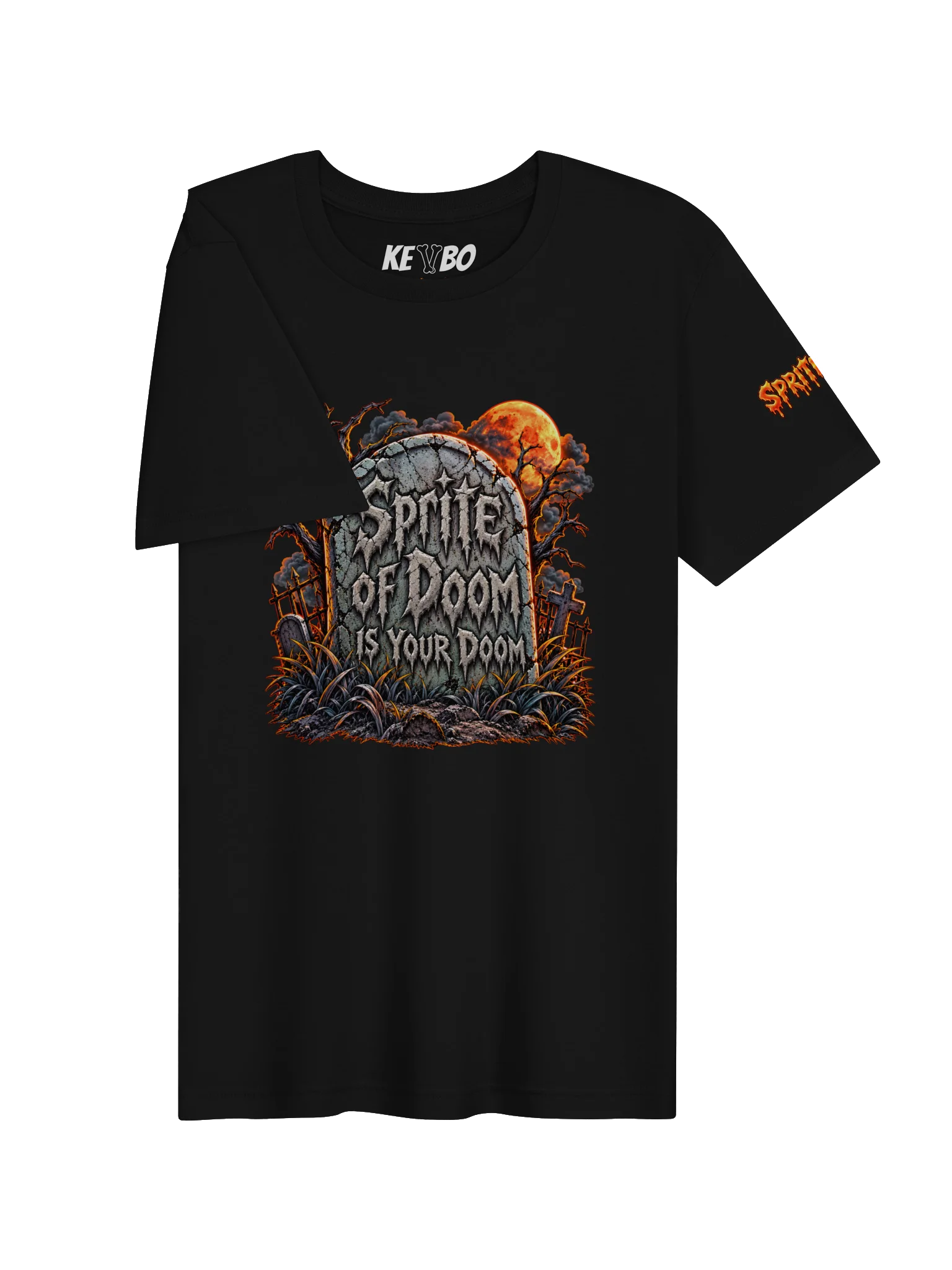 SPRITEFEST "Sprite of Doom" ADULT Black T-Shirt product image (3)