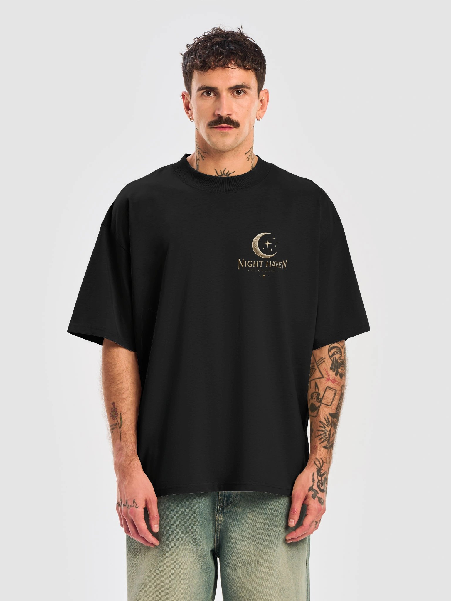 Night Haven Oversized Tee product image (5)