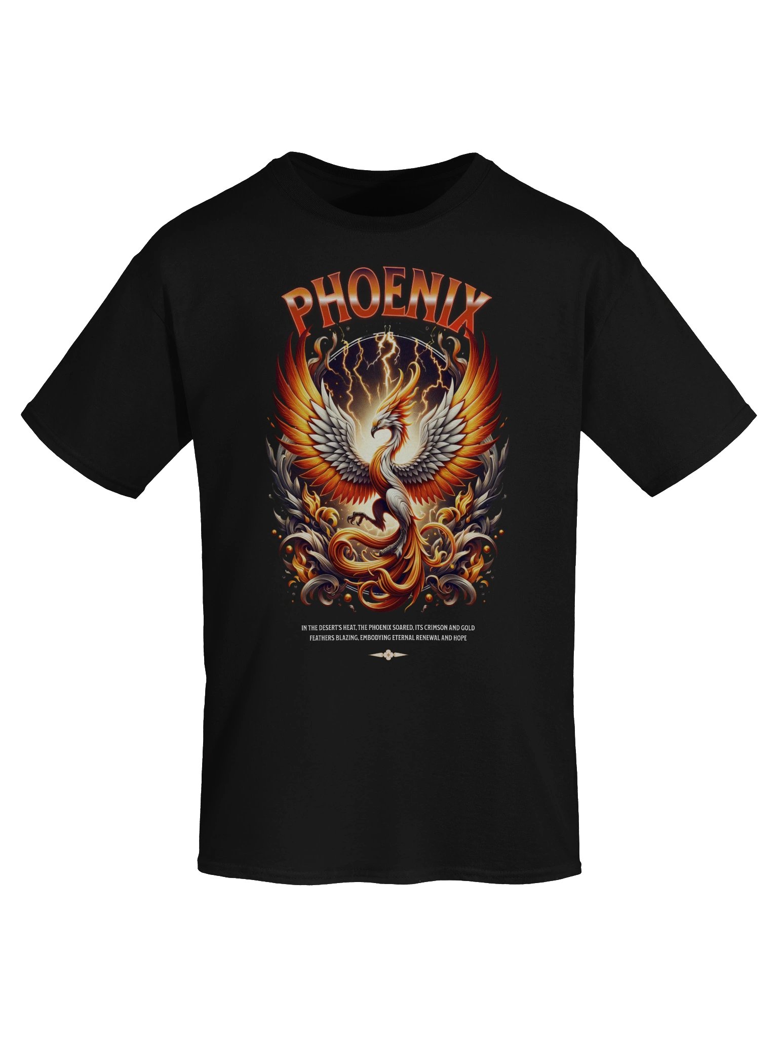 Eternal Phoenix on Fire T-Shirt for Bold Fashion Statements product image (55)