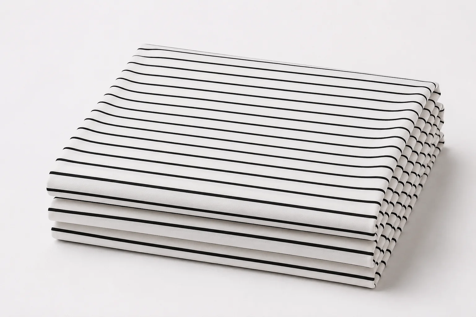 Black and White Stripes DBP Fabric product image (1)