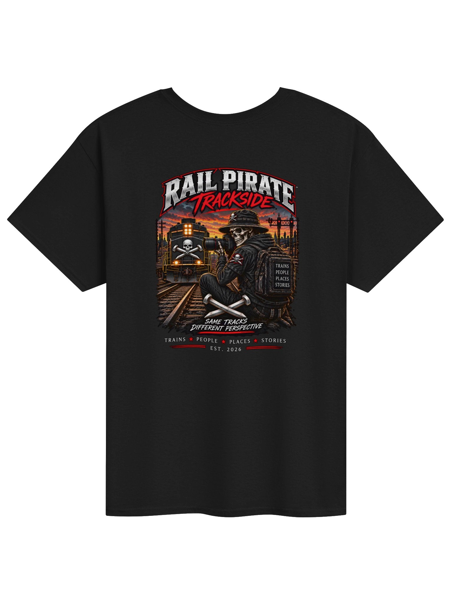 Rail Pirate Trackside™ Tee — First Voyage product image (2)