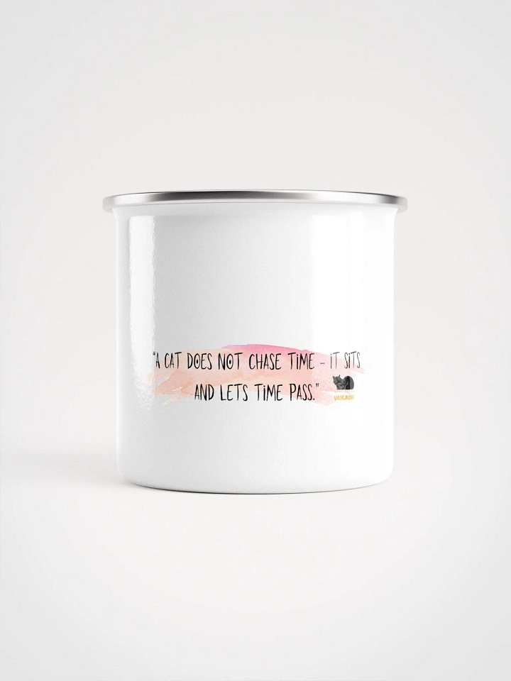 Vaikauri Cat Enamel Mug product image (1)