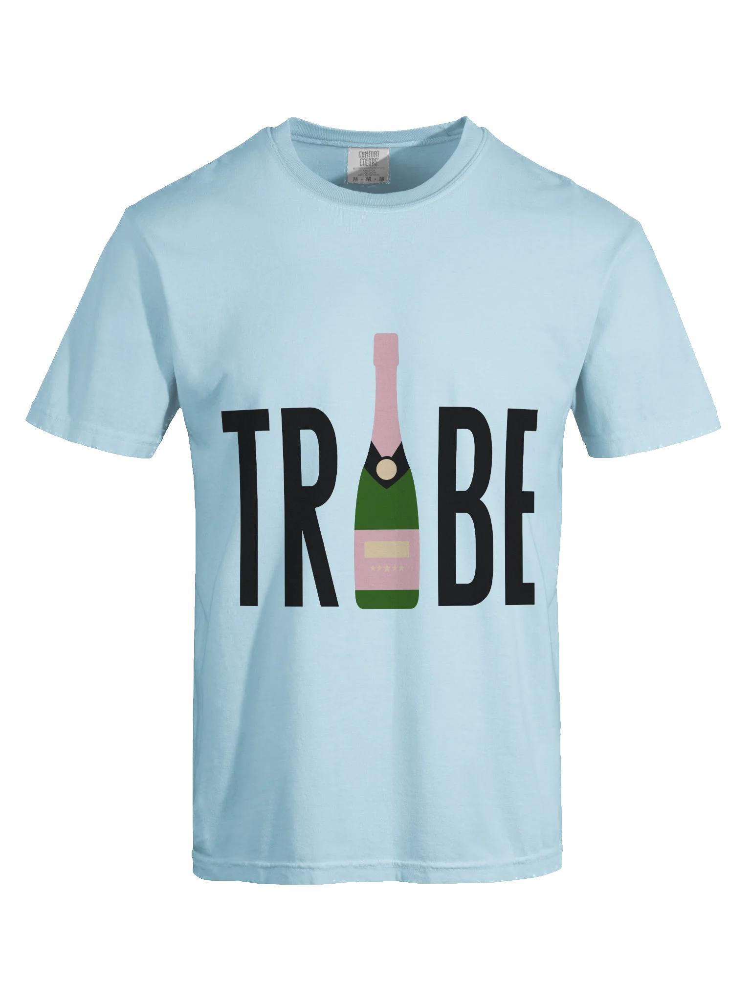 👯🍾 TRIBE Champagne Bottle Shirt | Bridal Party Tee, Bachelorette Matching Outfit, Bride Squad Graphic T-Shirt product image (27)