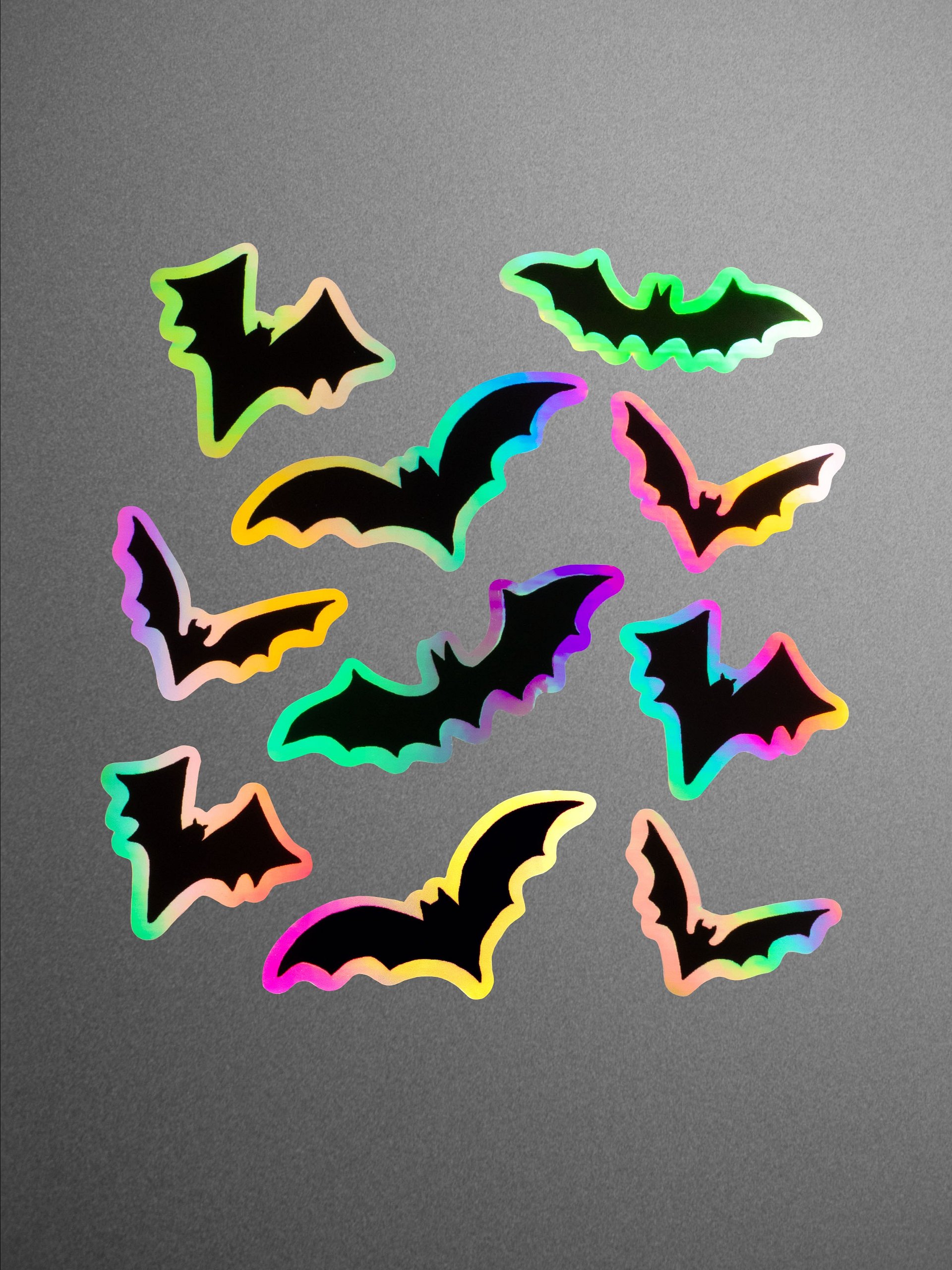 HOLOGRAPHIC STICKER SHEET - BATS product image (3)